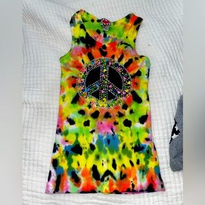 Tie dye tank top